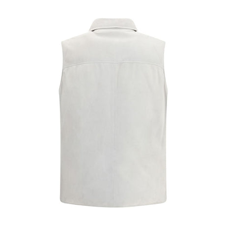 Brunello Cucinelli Padded leather Vest