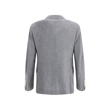 Brunello Cucinelli Cashmere and silk flannel Blazer