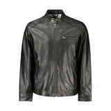 Guess Jeans Black Polyethylene Jacket