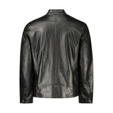 Guess Jeans Black Polyethylene Jacket