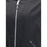 Givenchy Leather and satin bomber Jacket