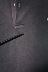 Dolce & Gabbana Gray Cotton Crown Collared Men Polo T-shirt