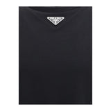 Prada T-Shirt with triangular plaque