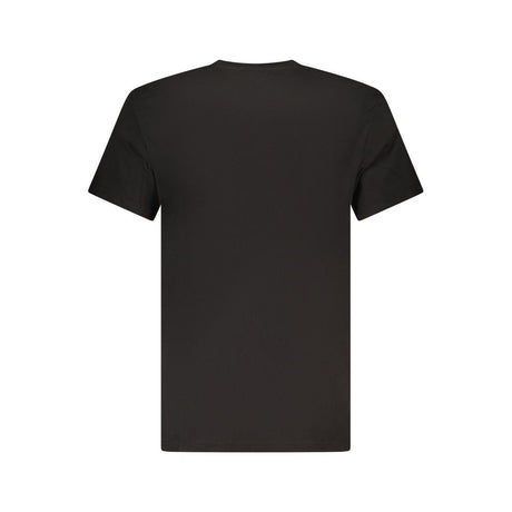Tommy Hilfiger Black Cotton Men T-Shirt