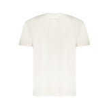 Tommy Hilfiger White Cotton Men T-Shirt