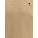 Ami Paris Pull Col Rond Ami De Coeur