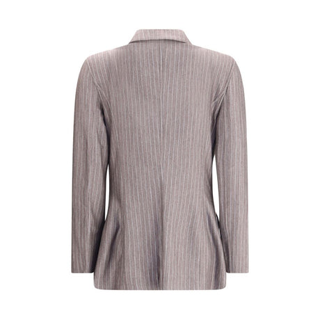 Giorgio Armani Brown Cashmere Blazer