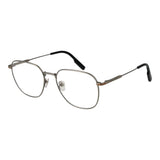 Ermenegildo Zegna Silver Men Optical Frames