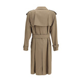 Burberry Beige Cotton Trench Coat