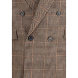 Saint Laurent Prince de Galles wool Blazer