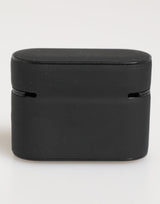 Dolce & Gabbana Black Mint Rubber Logo Embossed Accessory  Airpods Case