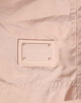 Dolce & Gabbana Pink Drawstring Beachwear Men Shorts Swimwear