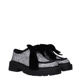 Jimmy Choo Gray Plastic Slip-On Loafers