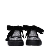 Jimmy Choo Gray Plastic Slip-On Loafers