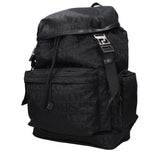 Versace Black Fabric Backpacks