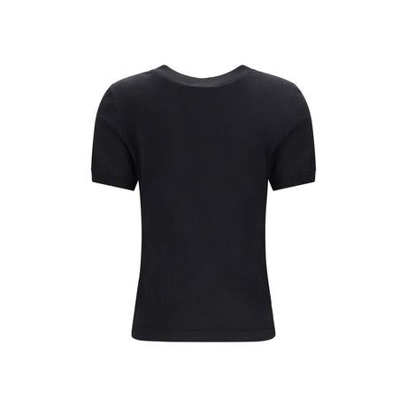 Dolce & Gabbana Black Cotton T-Shirt