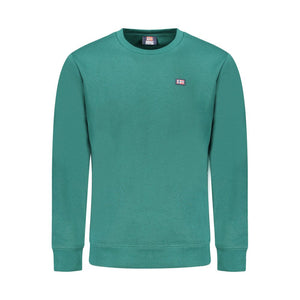 Norway 1963 Green Cotton Mens Sweater