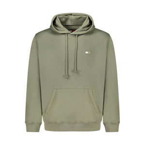 Tommy Hilfiger Green Cotton Men Sweater