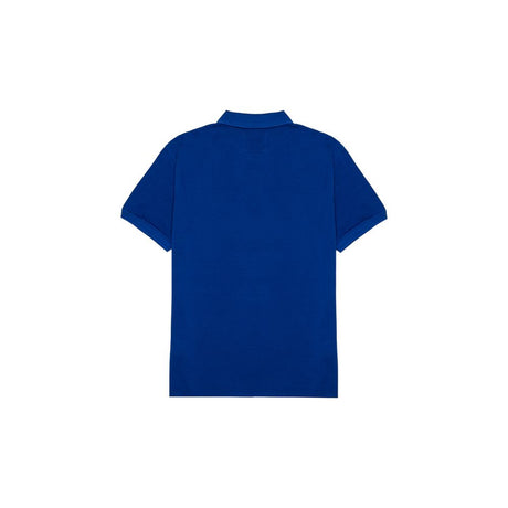 Emporio Armani Blue Cotton Polo Shirt