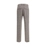Ferragamo Wide chevron Pants