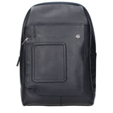 Piquadro Blue Leather Crossbody Bag