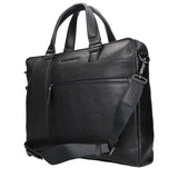Piquadro Blue Leather Business And Laptop Bags