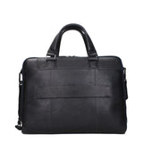 Piquadro Blue Leather Business And Laptop Bags