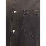 7FOR Denim Shirt Jacket