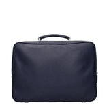 Prada Blue Leather Luggage And Travel