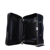 Prada Blue Leather Luggage And Travel