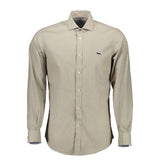 Harmont & Blaine Beige Cotton Shirt
