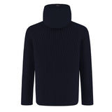 Herno Blue Wool Men Bomber Jacket