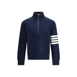 Thom Browne Sweater with 4-Bar intarsia