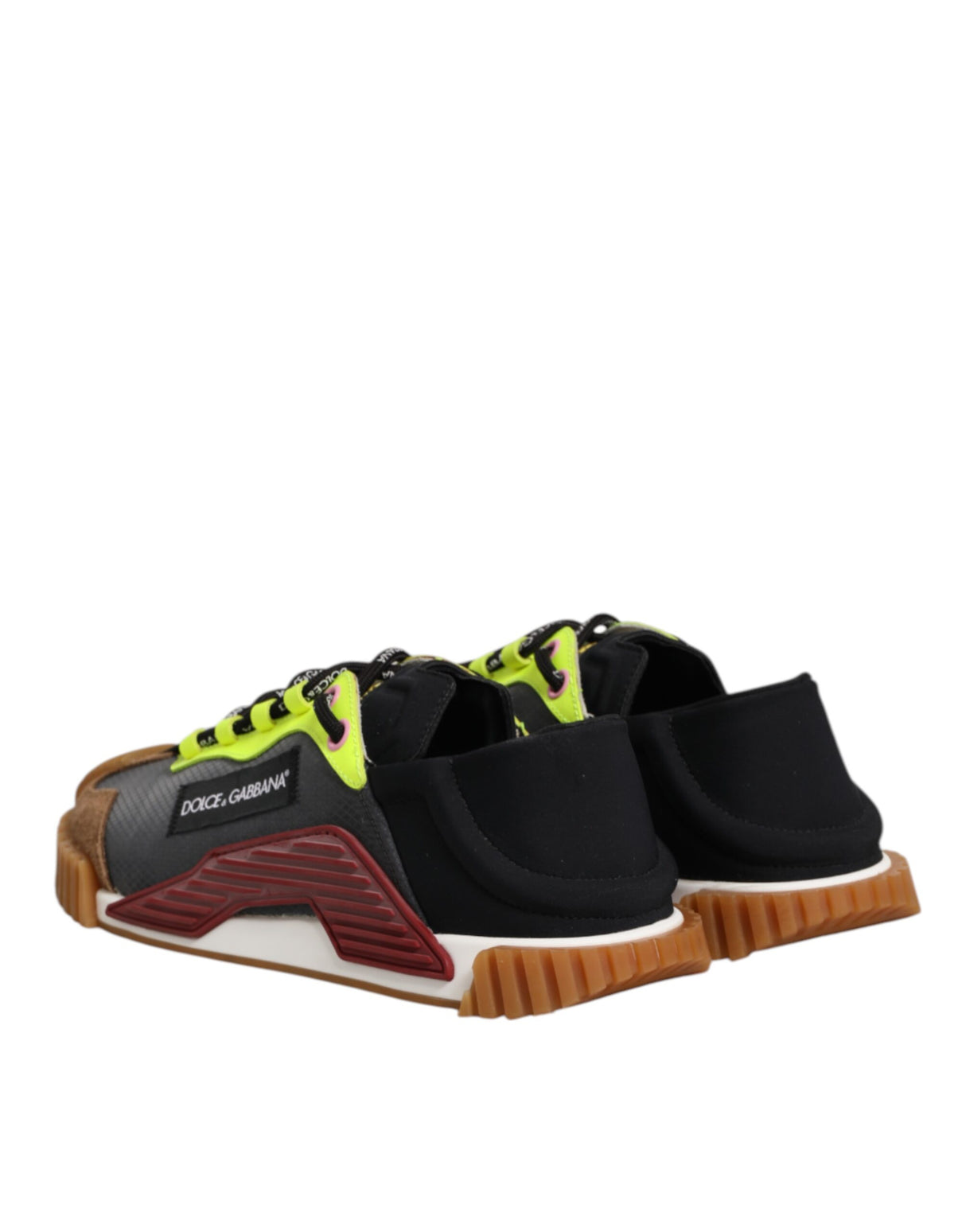 Dolce & Gabbana Multicolor Nylon Low Top NS1 Sneakers Shoes