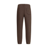 New Balance Elastic-waistband logo-patch track Pants