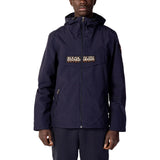 Napapijri Blue Polyester Jackets & Coat