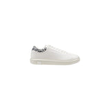 Armani Exchange Black And White Leather Sneaker