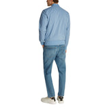 Calvin Klein Light Blue Recycled Polyester Jackets & Coat
