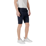 Antony Morato Blue Cotton Bermuda
