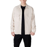 Antony Morato Cream Cotton Sweatshirt