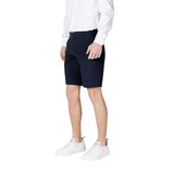 Armani Exchange Blue Polyamide Bermuda
