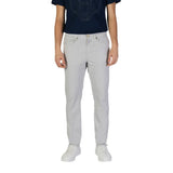 Jeckerson Gray Cotton Skinny Pant