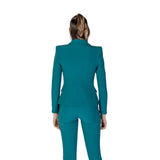 Rinascimento Black Polyester Blazer