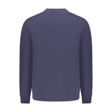 Napapijri Blue Cotton Men Sweatshirt