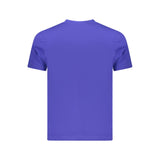 Napapijri Blue Cotton Men T-Shirt