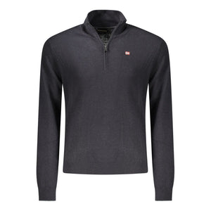 Napapijri Black Wool Men Sweater