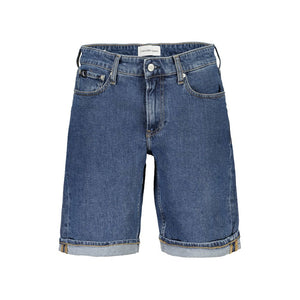 Calvin Klein Blue Cotton Short