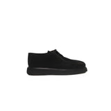 Cerruti 1881 Black Calfskin Men Derby Shoe