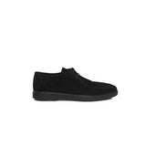Cerruti 1881 Black Cowhide Men Derby Shoe