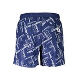 Karl Lagerfeld Blue Polyester Swimwear